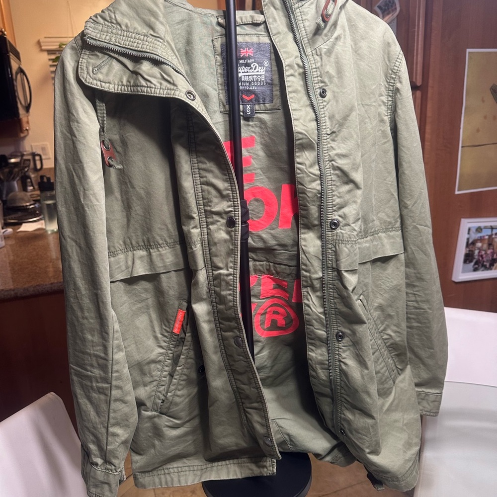 Superdry Green Military Field Jacket